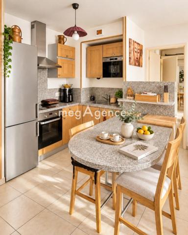 Appartement à MANTES-LA-JOLIE, 78200 - 2 pièces 48m²