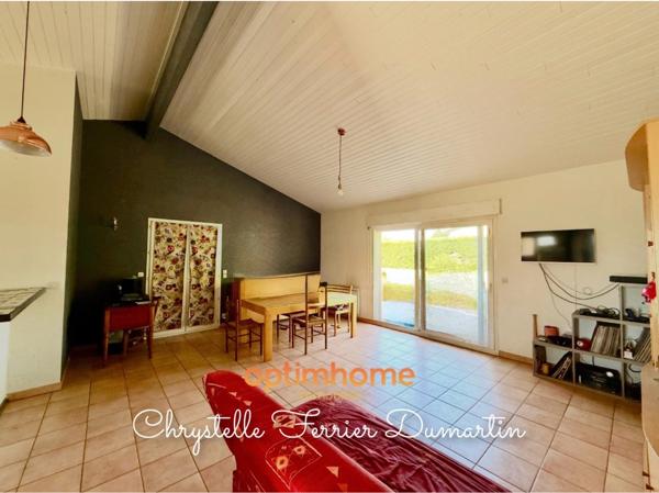 Maison de plain-pied - 110 m2 - 4 chambres - Parcelle 613 m2