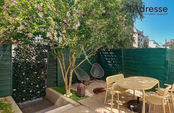 PUTEAUX/ Eugène Eichenberger - Studio/T2 - 32m² avec 25m² de Jardin/Terrase