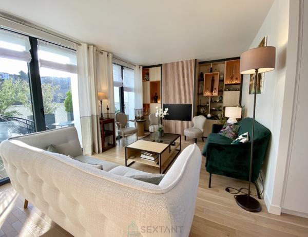 Duplex en roof top 118 m2 5 pièces 4 chambres 2 parkings