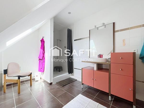 Charmante maison de 137m² sur un terrain de 1050m²