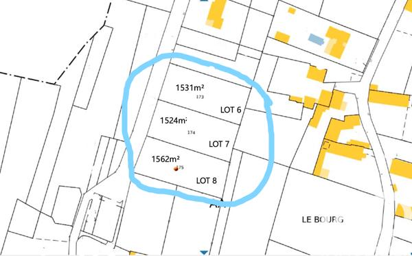 Terrain à vendre 1 531 m² Champagné-le-Sec