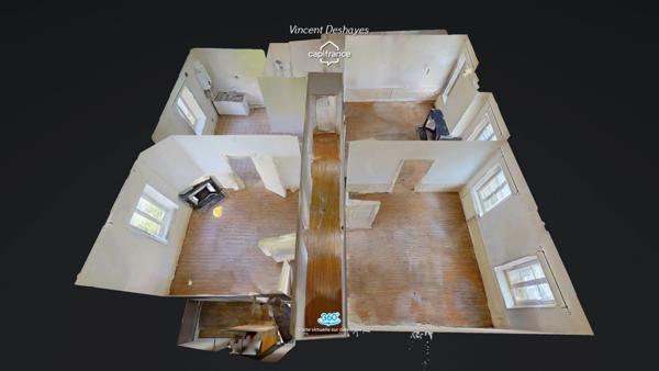 Toul (Cathédrale) : 3 pièces principales ; 86 m2 Carrez, cave et grenier