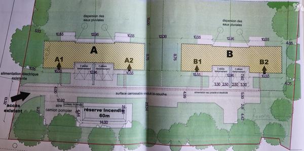 TERRAIN CONSTRUCTIBLE 4 MAISONS