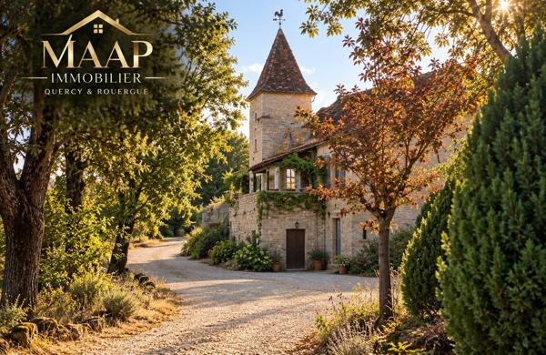 PROPRIÉTÉ D’EXCEPTION DU XVIIIᵉ SIÈCLE – AU CŒUR DU QUERCY
