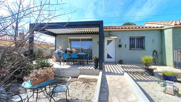 Peyriac-Minervois (11160) Villa de PLAIN-PIED 125 m2 3 chambres.