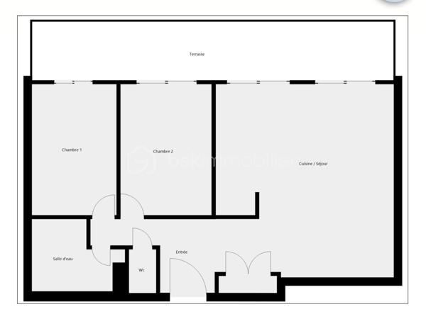 Appartement de 62,29 m²