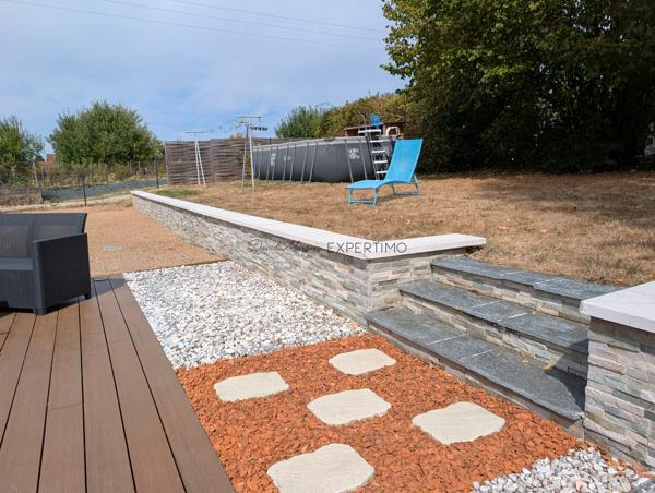villa de plain-pied très bien entretenue (104 m²) – Pièce de vie avec cuisine ouverte de 60 m²