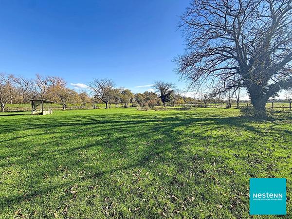 A 5 min du centre de Feurs, ancienne ferme rénovée de 144,05 m2 habitables sur 13606 m2 de terrain avec dépendances