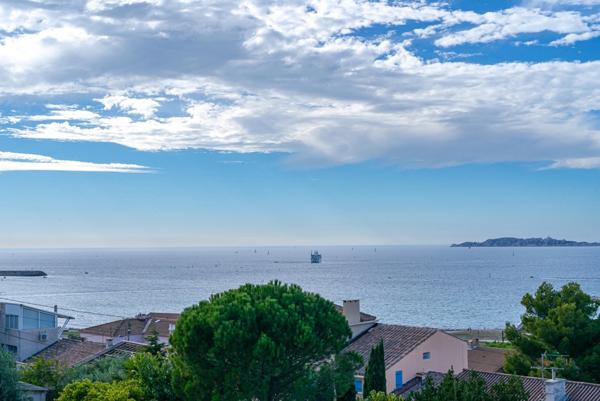 Appartement à vendre 4 pièces MARSEILLE 8EME ARRONDISSEMENT (13) vue mer, terrasse, cave, stationnement libres