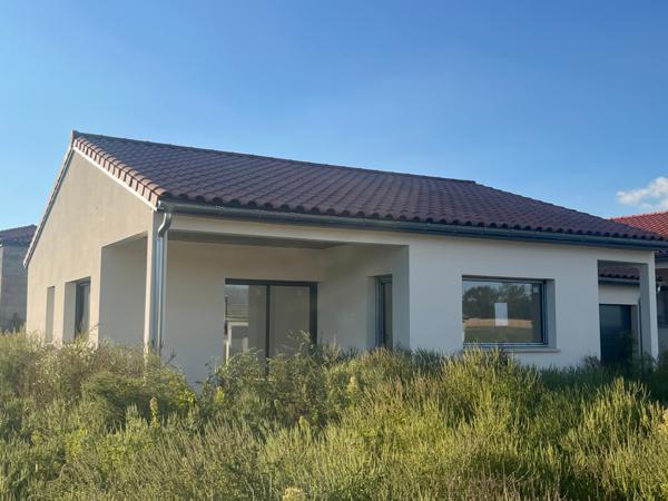 Villa Neuve 90m² avec grand garage sur 525 m² de terrain