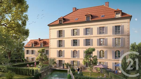 appartement à vendre  2 pièces - 44,45 m2 COURTEUIL - 60