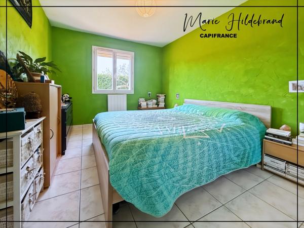 Maison plain-pied 130 m² – 4 ch + bureau – Véranda chauffée & piscine et jardin 1000m²