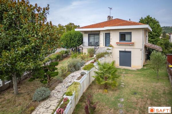 Maison 131m2, 3 chambres, jardin, garage