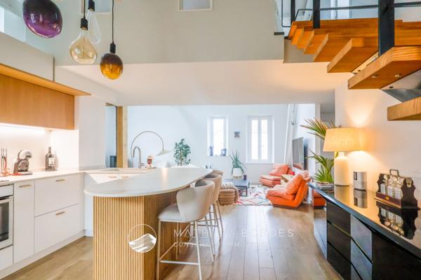 Un loft au coeur des arènes avec jardin et garage en sus