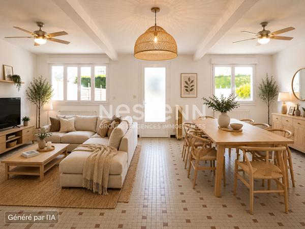 Maison de 6 pièces à CLAZAY,  classée B, et sa magnifique grange