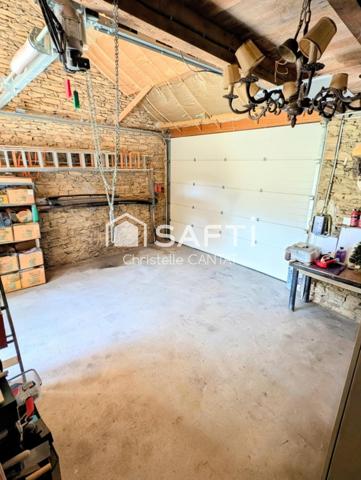 Maison de bourg,199m², 2 chambres parentales