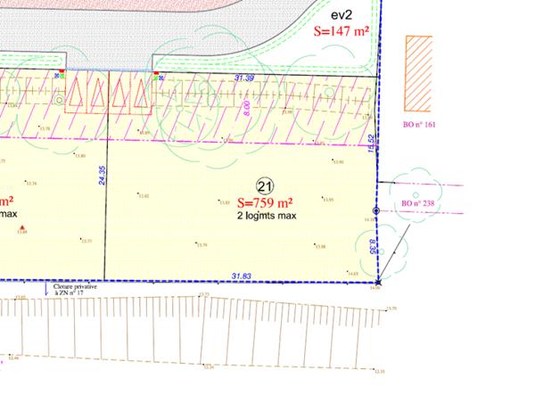 Terrain à vendre 759 m² Challans