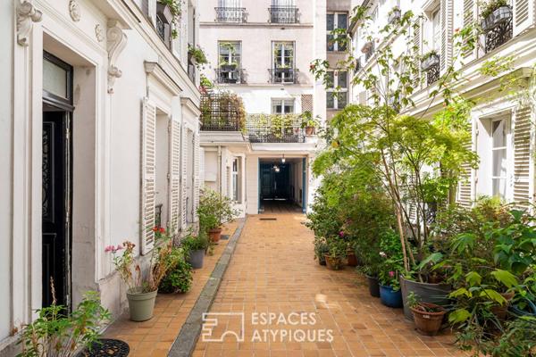 Maison de ville au sein du quartier Saint-Philippe-du-Roule