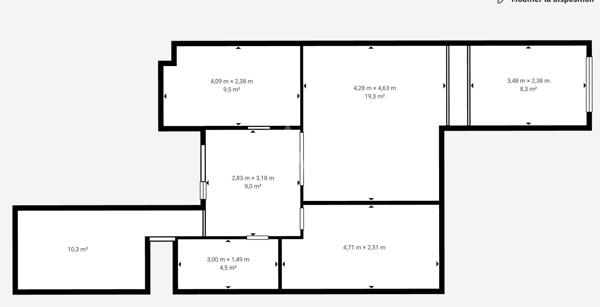 Maison Roissy En Brie 4 pièce(s) 76.66 m2