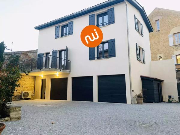 ST DIDIER AU MT D'OR - Sublime maison neuve meublée 107 m² + terrasse + 2 garages