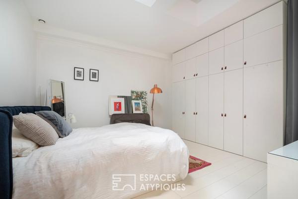 Maison-loft avec piscine intérieure et jardin
