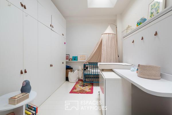 Maison-loft avec piscine intérieure et jardin