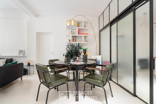 Maison-loft avec piscine intérieure et jardin
