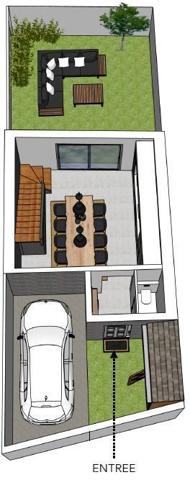 Terrain constructible 98 m² à Malakoff 92240