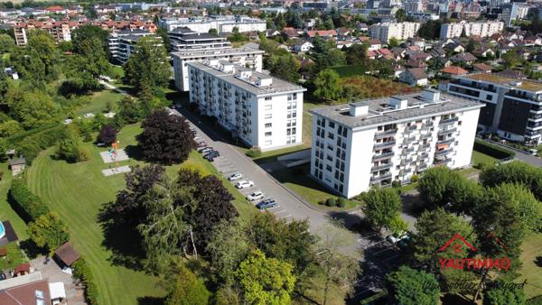 Ambilly (74100) Appartement T5 avec terrasse, parc privé, suite parentale et vue Mont-Blanc – Ambilly, à la frontière suisse