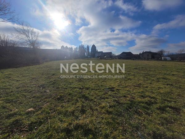 EXCLUSIVITE SAINT JULIEN DU PINET ! Belle parcelle de 3000 m2 constructible avec vue dégagée et certificat d'urbanisme opérationnel