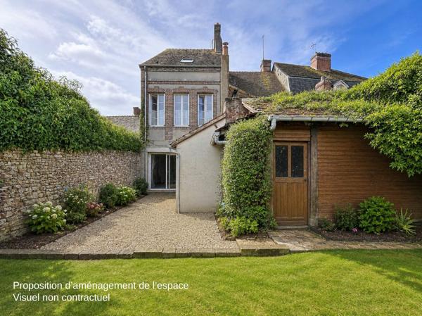 Maison de ville 4 chambres et jardin DPE C La Ferté Vidame