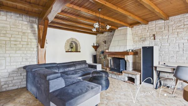 Mazeray, Maison 140m² vie de plain pied , 4 chambres et terrasse