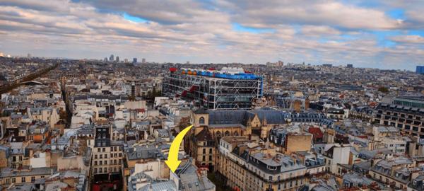 Parking secteur Rivoli Sebastopol 75004