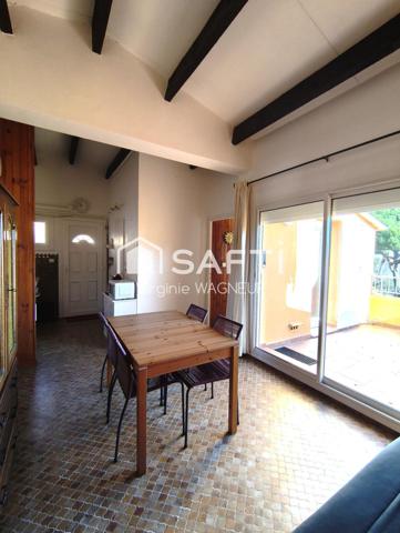 Secteur La Roquille, appartement T3 climatisé et meublé.