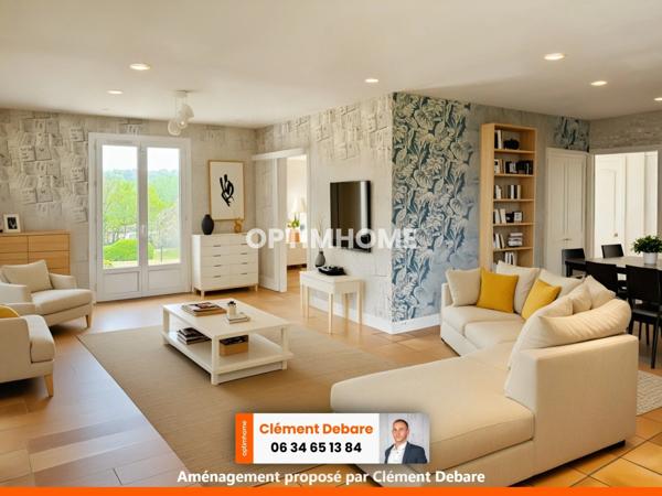 Maison de plus de 130 m² avec 3 chambres