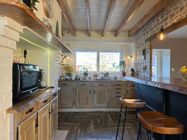 Vente Maison180 m² - 7 Pièces - SAINT GERMAIN SUR AY (50430)