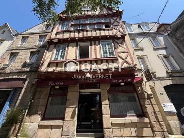 FONDS DE COMMERCE – PIZZERIA DE CHARME AU CŒUR DE MORLAIX