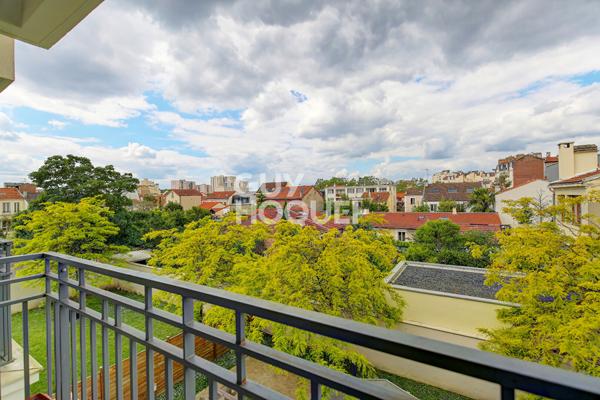 Asnières, 3 pièces terrasse au calme lumineux