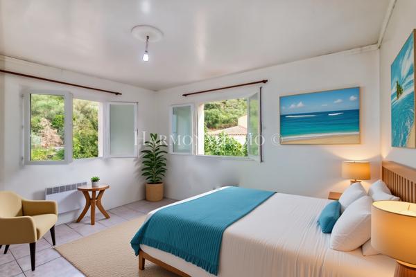 Grande villa au calme avec jolie vue mer, terrain plat – Sagone, Corse
