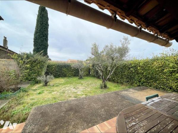 MAISON INDIVIDUELLE  AVEC GARAGE et jardin au calme