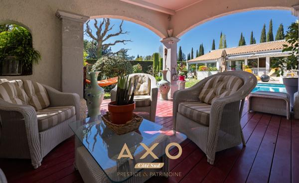 BOUC BEL AIR - MAISON - PLAIN PIED - 245M² - T5 - PISCINE CHAUFFEE - POOL HOUSE - TERRAIN 2000M² - 1 145 000€