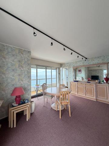 Appartement T3 face mer, 71m2 avec balcon, parking et cave