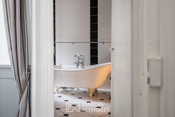 Charme et délicatesse pour cet appartement de ville au cœur de la cité nantaise