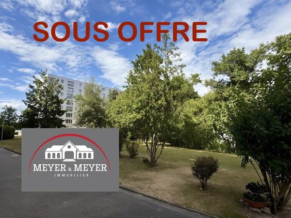 2 pièces Spacieux et Lumineux 53m2 Cave et Garage -Sous Offre-