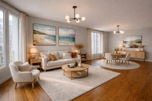 APPARTEMENT T4 DE 89 M2 A VENDRE BREST CENTRE VILLE