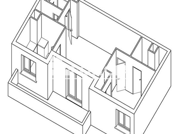 Location Appartement 2 pièces 43.65 m² - 6 rue Philippe WOLFF Toulouse 31200