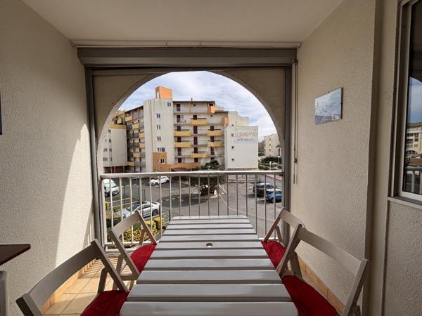 T2 cabine avec garage et loggia