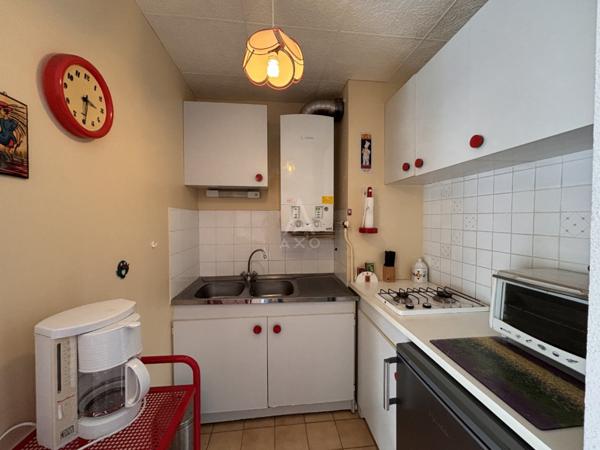 T2 cabine avec garage et loggia