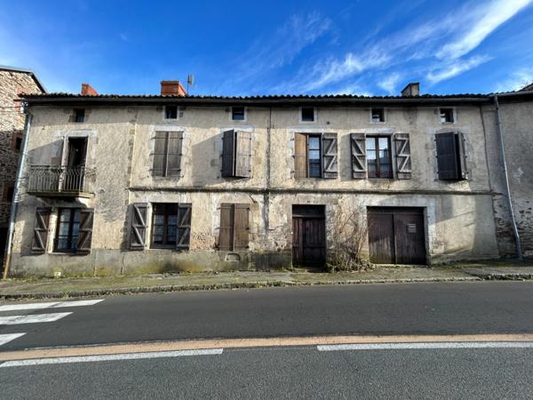 Maison à vendre 8 pièces Proche de CHATEAUPONSAC (87)